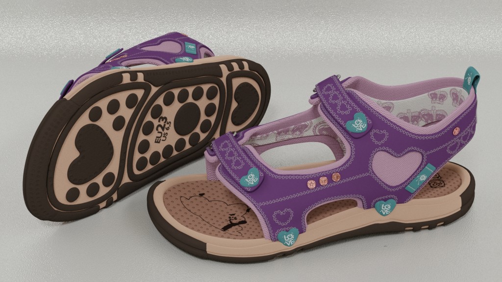 little girls sandals (EU23) preview image 2